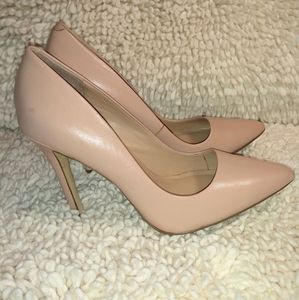 Saks 5th Ave Nude Pumps